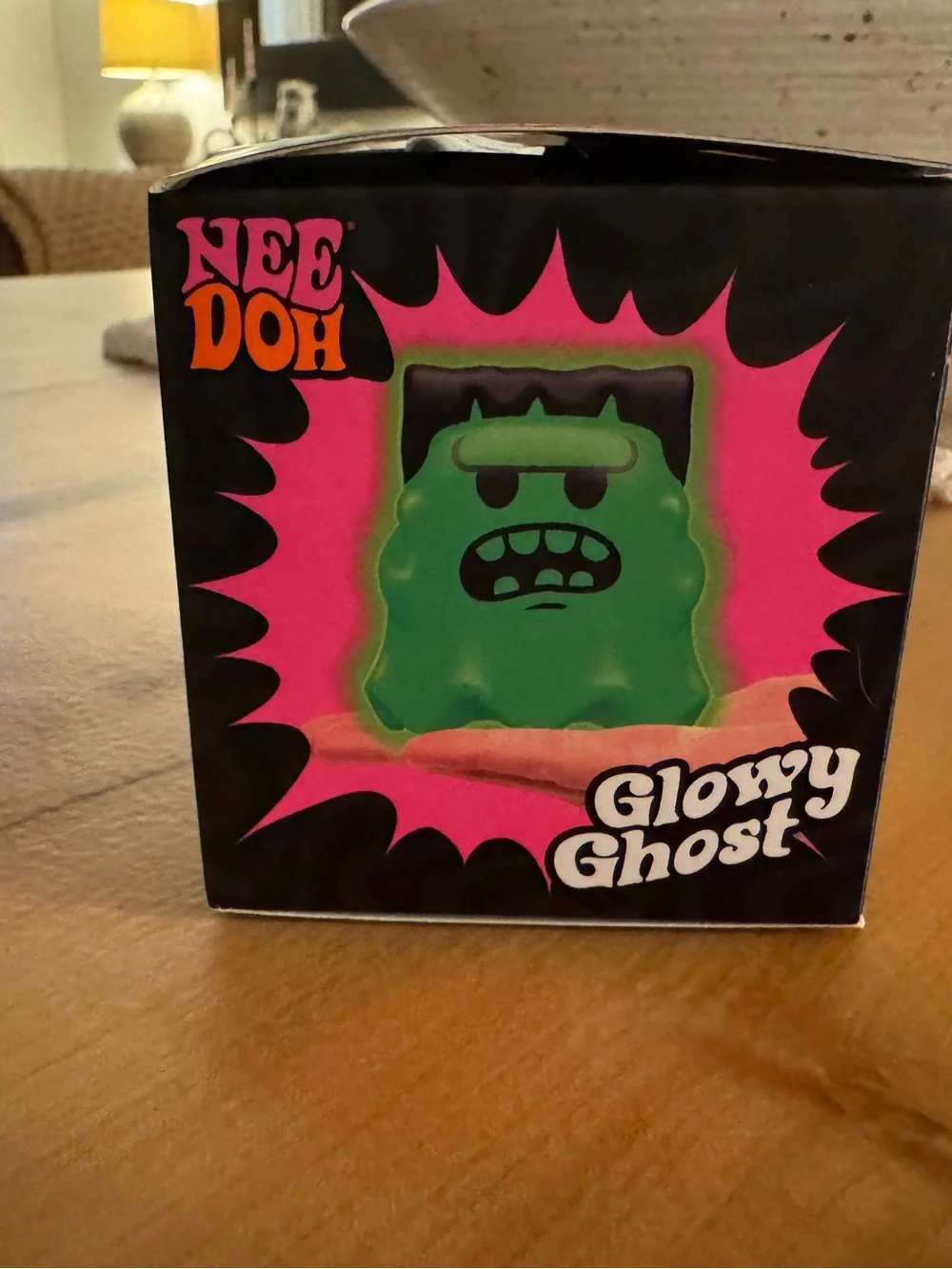 Needoh Green Glowy Ghost Brand New